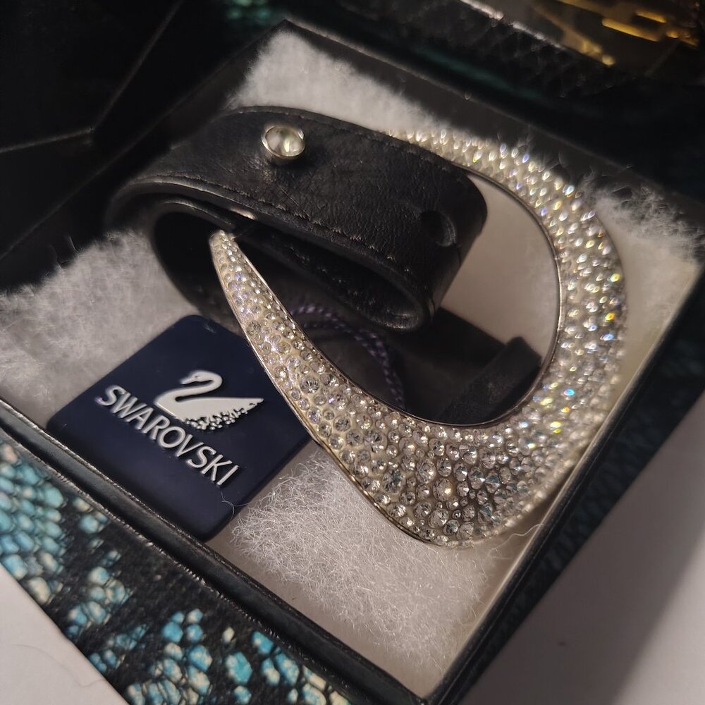 Swarovski Leather Bracelet